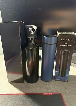 Термо кружки с трубочкой