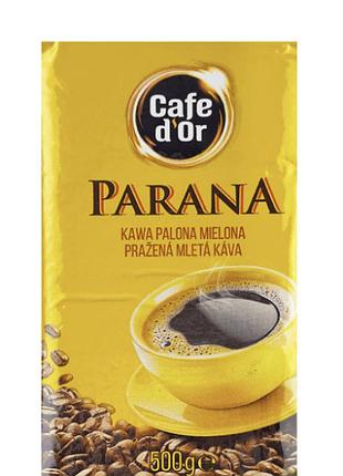 Кофе молотый натуральный cafe dor parana, 500г польща 530815550