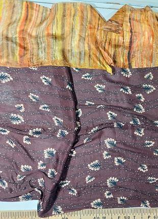 Натуральный шелк, остатки, выпады шитья