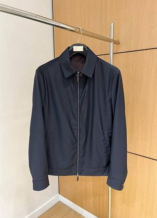 Чоловіча весняна куртка з коміром zegna