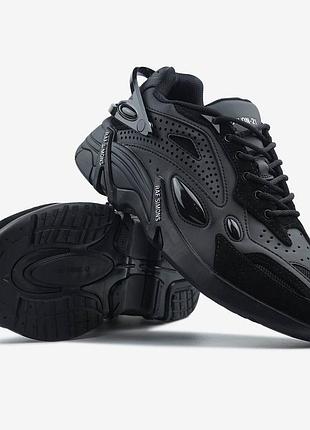 Adidas x raf simons cylon-21 total black  арт 1074