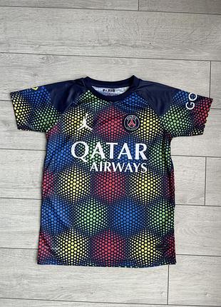 Футбольная футболка псж паре сен-жермен мбаппе mbappe paris saint-germain psg jordan 176 см