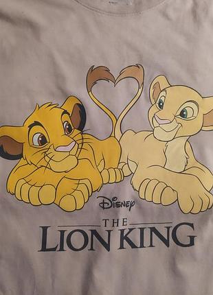 Футболка lion king disney primark размер l