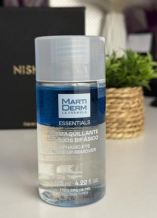 Martiderm biphasic eye make-up мицеллярка двухфазное средство