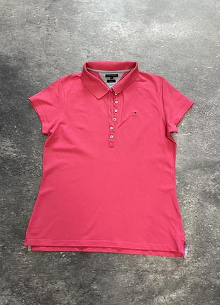 Футболка жіноча поло tommy hilfiger, xl