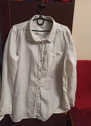 Жіноча сорочка з льону