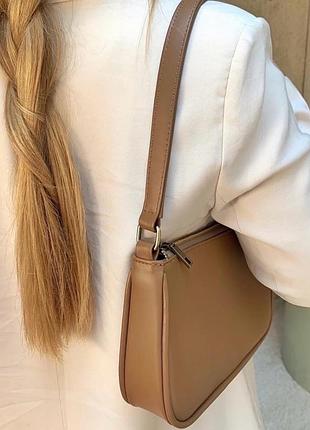 Сумка багет prmha carry з натуральної шкіри