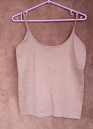 Майки женские шоколад и кофе с молоком,  2xl, eur 50-52,  батл