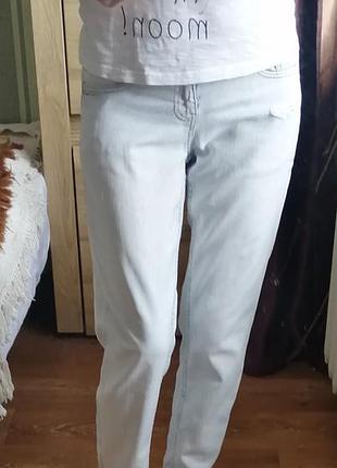 Світло-блакитні жіночі джинси-бойфренди бренду sulling