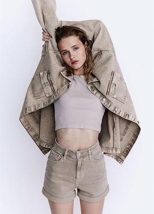 Шорти джинсові жіночі h&m розмір 38(s) нові з бірками