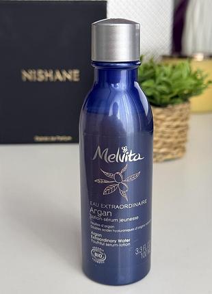 Melvita argan extraordinary water омолаживающий лосьон сыворотка