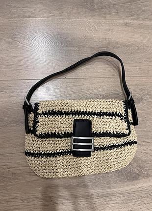 Плетена сумка з рафіі 🔥