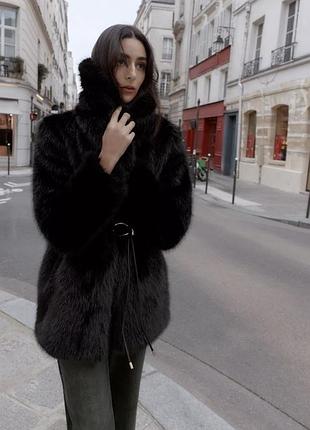 Шуба zara m 38 xl 42 44