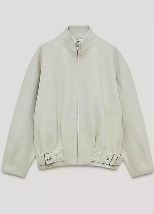 Куртка бомбер оверсайз zara (испания)