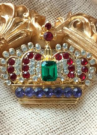 Брошка 👑 корона, геральдика