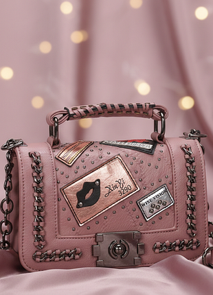 Сумка женская цвет лаванды код 3-352