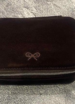 Оксамитова косметичка anya hindmarch