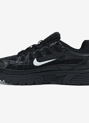 Кроссовки мужские nike p-6000 black white