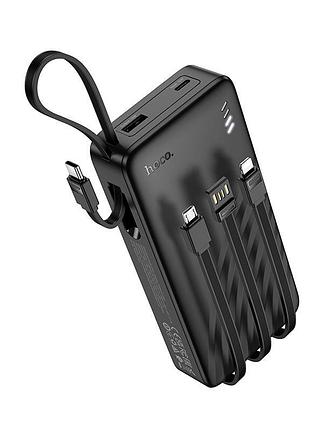 Умб hoco night tide power bank with 4 cables j146a 20000mah |1usb/1type-c, 2a|
