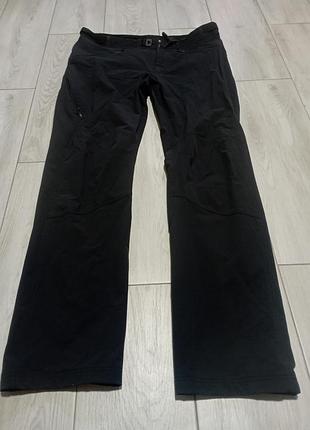 Чоловічі трекінгові штани haglöfs schist softshell (xxl) чорні