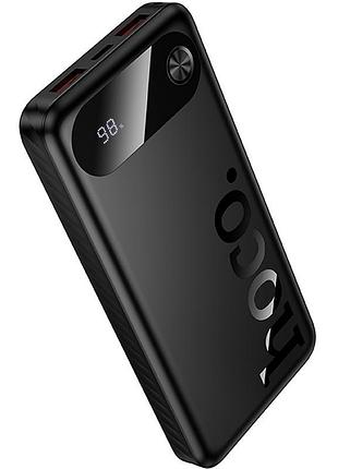 Портативное зу power bank hoco j154 victorious 22.5w+pd20w 10000 mah black