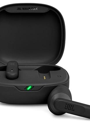 Гарнитура jbl wave flex black (jblwflexblk) (6861935)