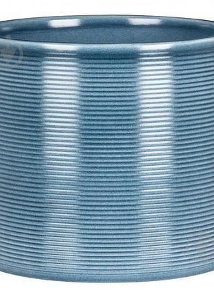 Кашпо для квітів scheurich inspiration керамічне, 2,6 л 16", синій