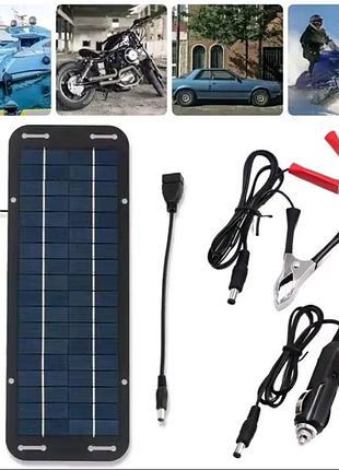 Солнечная панель 12-18v для зарядки автоаккумулятора, телефонов, ноутбуков - b-power solar charger kit 12-18v v1