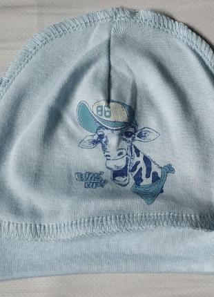 Шапочка "жираф", інтерлок тм "p4"