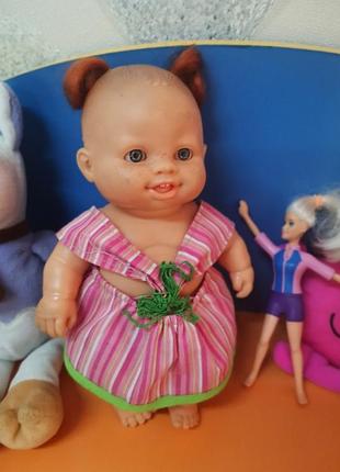 Дитяча лялька пупс paola reina європейка