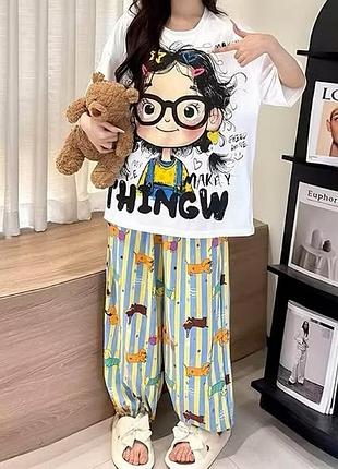 Женские пижамы 2 цвета