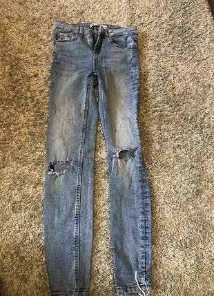 Джинси рвані скіні на дівчинку