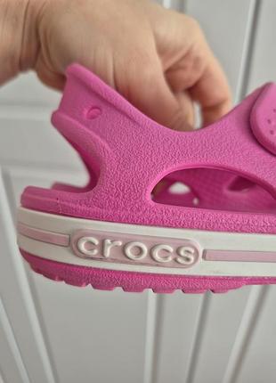 Сандалии на девочку crocs с 12 5