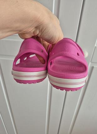 Сандалии на девочку crocs с 12 4