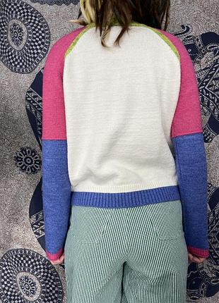 Ніжний светр s’questo🤍🩵🩷 7