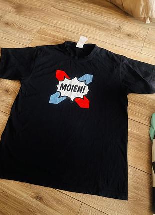 Щільна трикотажна футболка james nicholson