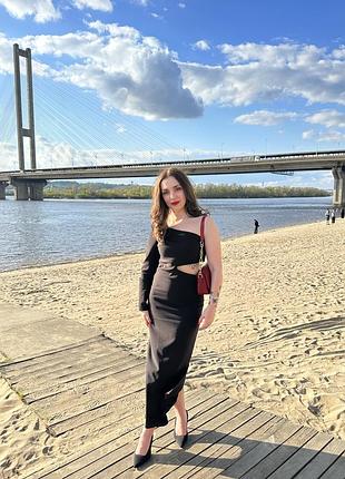 Довге плаття zara