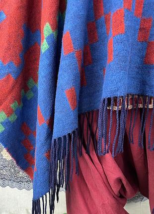 Кольорова накидка/пончо 6
