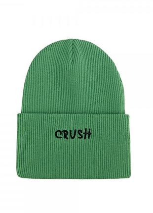 Шапка для девочки рубчик весеняя 52-56 размер детям и подросткам