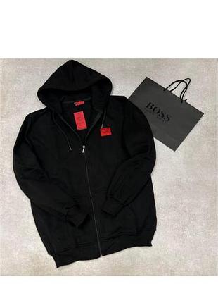 Чоловіче худі hugo boss, мужское худи 3xl, хьюго босс, пайта, толстовка, світшот, кофта на замку