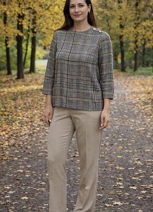 Falmer жіноча блуза-кофта реглан коричнева розмір xl