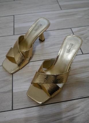 Женские босоножки мюли michael kors