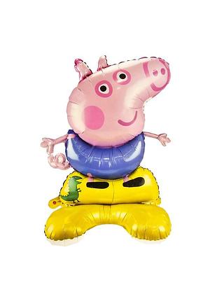 Устойчивый фольгированный воздушный шар «джордж» 73 см комбинированный hasbro