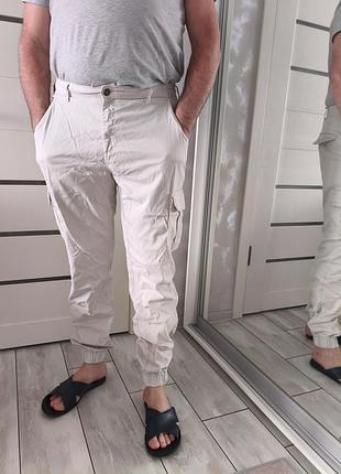 Мужские брюки джоггеры, размер 31/50-52