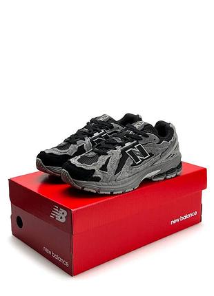 Женские кроссовки new balance 1906d black grey