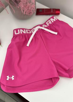 Рожеві спортивні шорти under armour