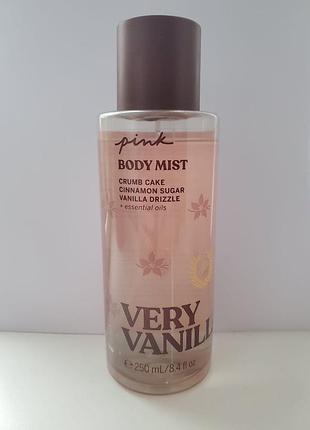 Парфумований спрей для тіла very vanilla pink victoria’s secret