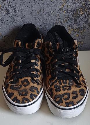 Кеды леопардовые vans 35 г.