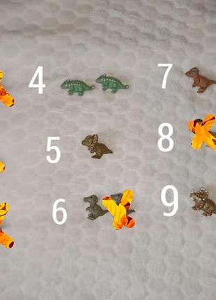 Новые динозавры из киндера