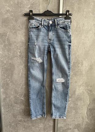 Джинси mom fit  від h&m